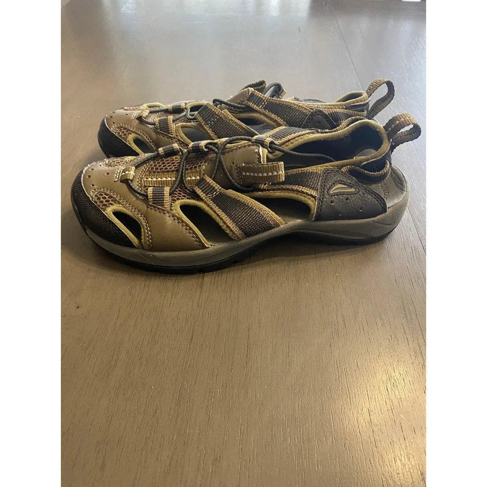 Abeo Danville Water Olive Mens Size‎ 7 Hiking Sandals Closed Toe Fisherman